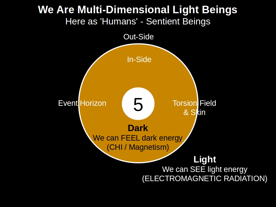Multi-Dimensional light beings