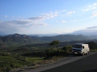 T25 Camper Van in the South of France