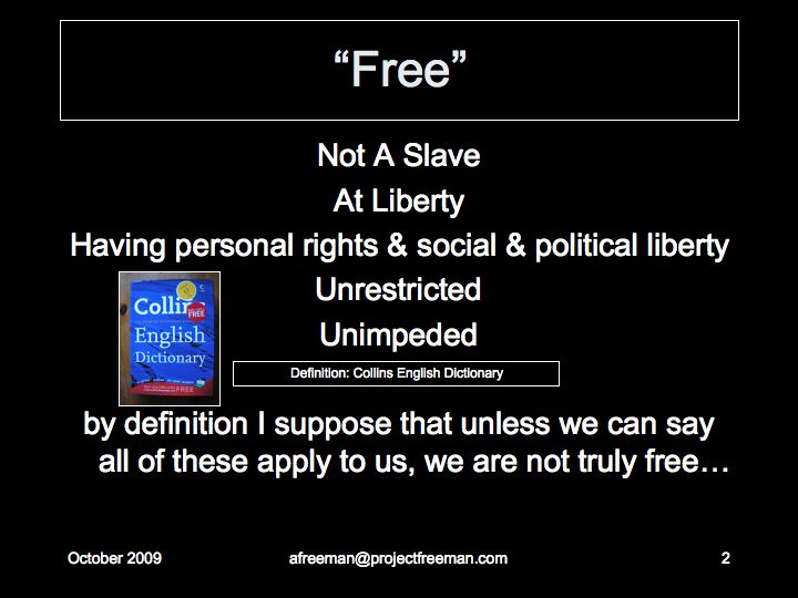 "free" definition