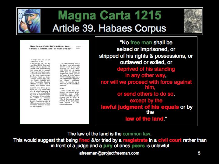 Magna Carta 39